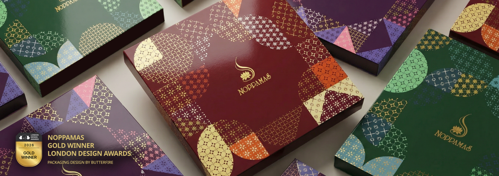 london-design-award-gold-winner-noppamas-packaging-design-butterfire London Design Awards Gold Winner Noppamas incense premium packaging design by Butterfire
